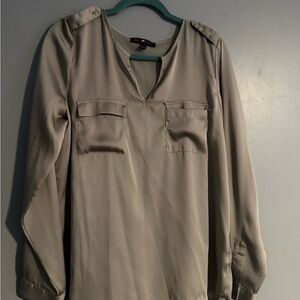 Outback Red Light Gray Blouse